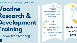 Apply for TRANSVAC2 Vaccine Development Training: Open call until June 1st, 2021!