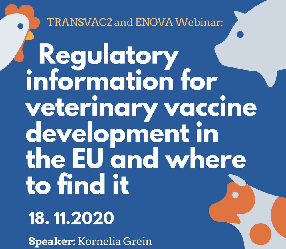 Webinar: Regulatory information for veterinary vaccine development in