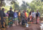 Mandeep Kaur (EVI) and malawian women