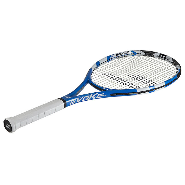 Thumbnail: Babolat Evoke 102 Tennis Racket, Blue L2