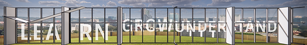 view of frosted glass saying on curtain wall.png