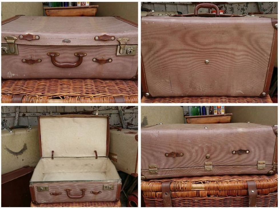 Some examples of Letholite suitcases.