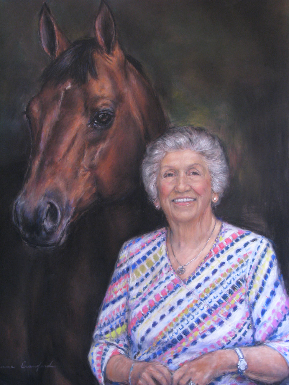 Carol Harris and Rugged Lark