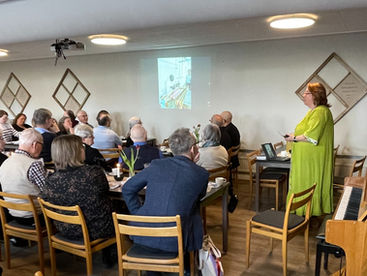 Anna berättar om resan på HBEs årsmöte