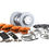 Miniatura: Impianto frenante M Performance post montaggio BMW Serie 1-2-3-4 4pot dischi 370