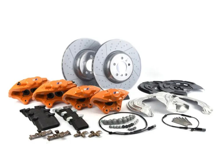 Impianto frenante M Performance post montaggio BMW Serie 1-2-3-4 4pot dischi 370