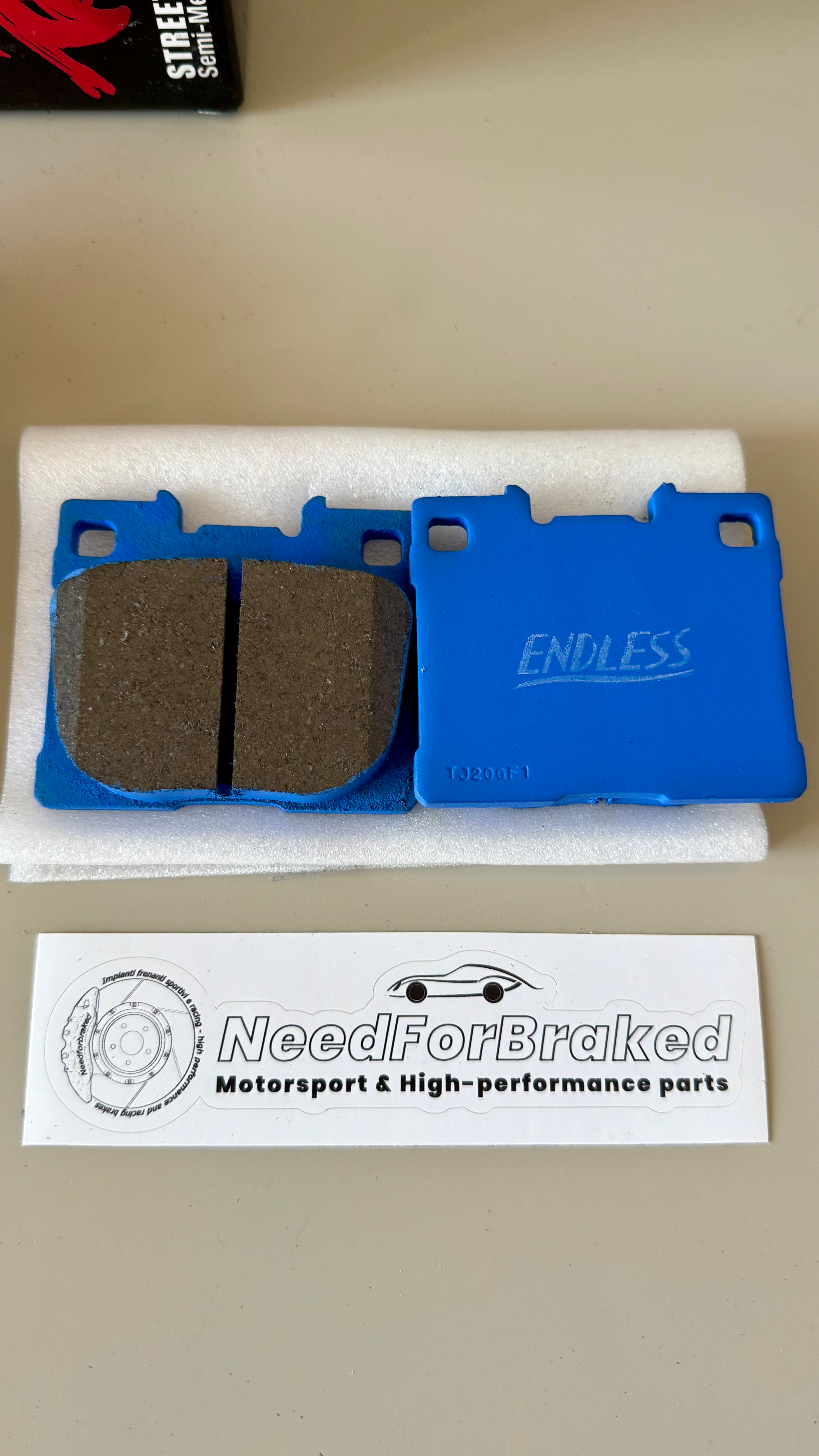 Endless EP559 - Rear brake pads Toyota Yaris GR 1.6 GXPA16