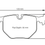 Thumbnail: Pagid Racing 2685 - Rear brake pads BMW M3 E46 - Z4 M