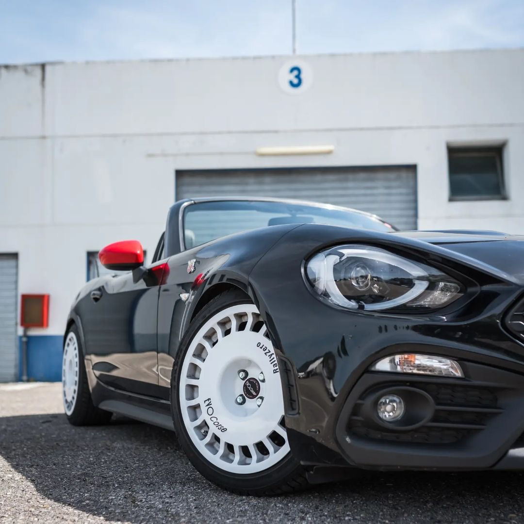 Cerchi in lega EvoCorse Rallyzero 8x17" Abarth 124 Mazda MX-5 ND PCD 4x100 ET35