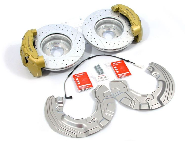 Miniatura: Impianto frenante anteriore M Performance  6pot BMW Serie 1-2 E8X Serie  E9X