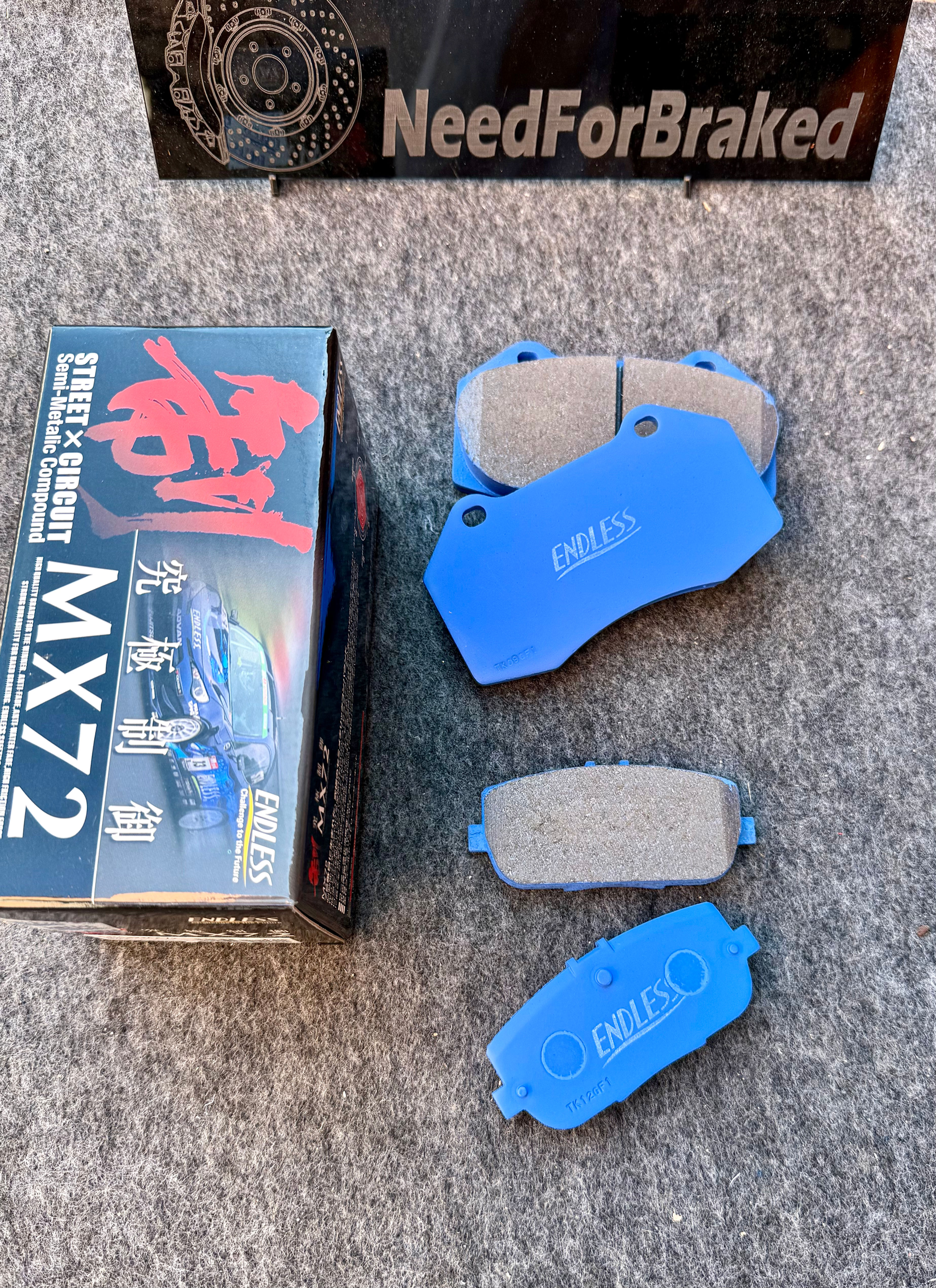 Pastiglie freno anteriori e posteriori Endless MX-5 ND - Abarth 124 pinza Brembo
