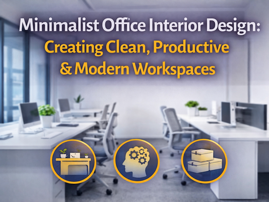 Minimalist Office Interior Design : Creating Clean, Productive & Modern Workspaces