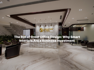 The ROI of Great Office Design: Why Smart Interiors Are a Business Investment