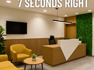 Reception Areas That Impress: Designing the First 7 Seconds Right