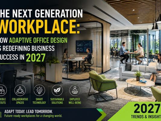 The Future of Adaptive Office Design: Transforming Workspaces in Delhi NCR