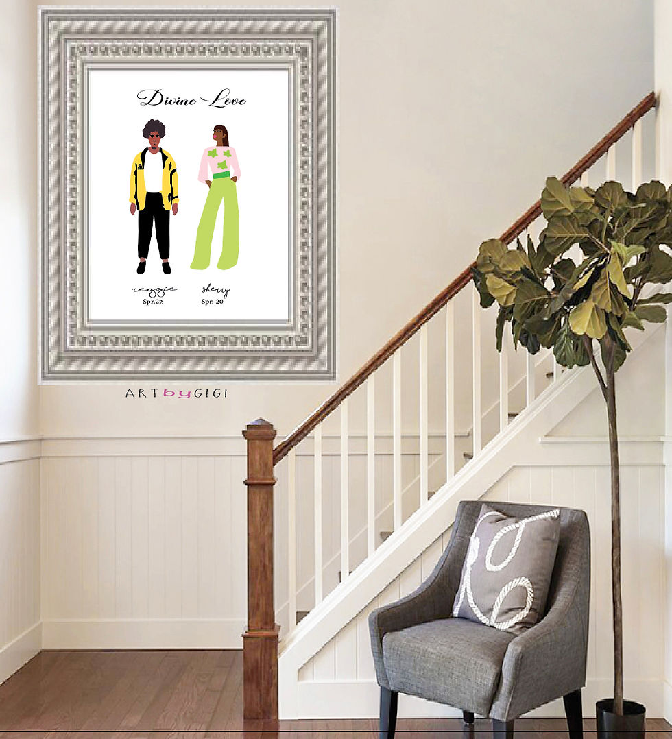 Thumbnail: Divine Love Prints 8x11 with frame