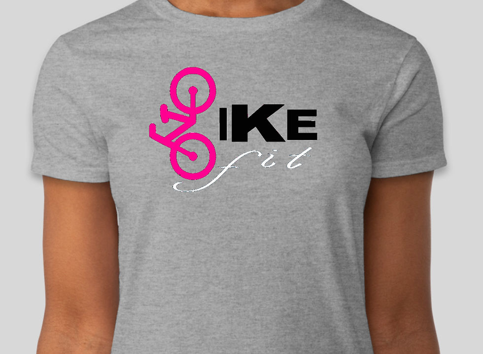 Thumbnail: BIKE fit shirt for ladies in grey