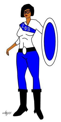 Thumbnail: Greek Superhero single print 4x6 with frame