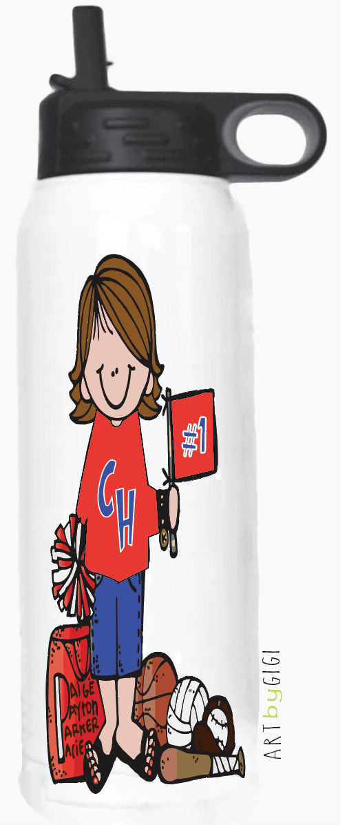 Thumbnail: Sport tumbler tall with straw