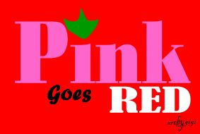 Thumbnail: Pink goes Red t-shirt