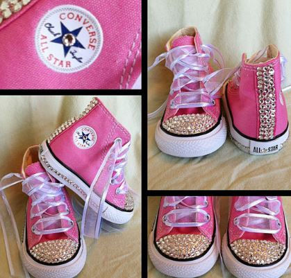Thumbnail: Girls Bling High Tops
