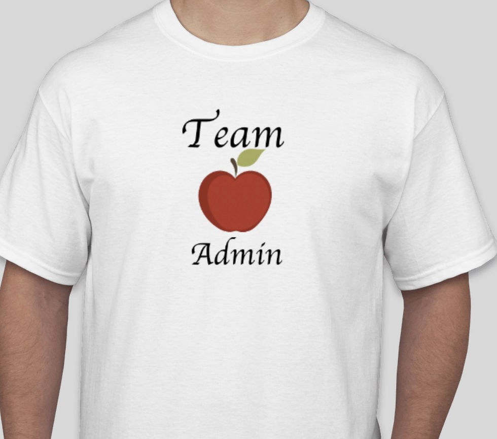Thumbnail: Team teacher shirts round