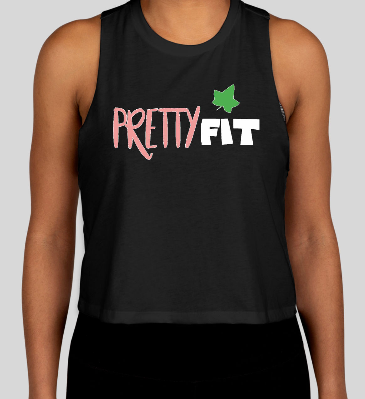 Pretty FIT white tank LADIES