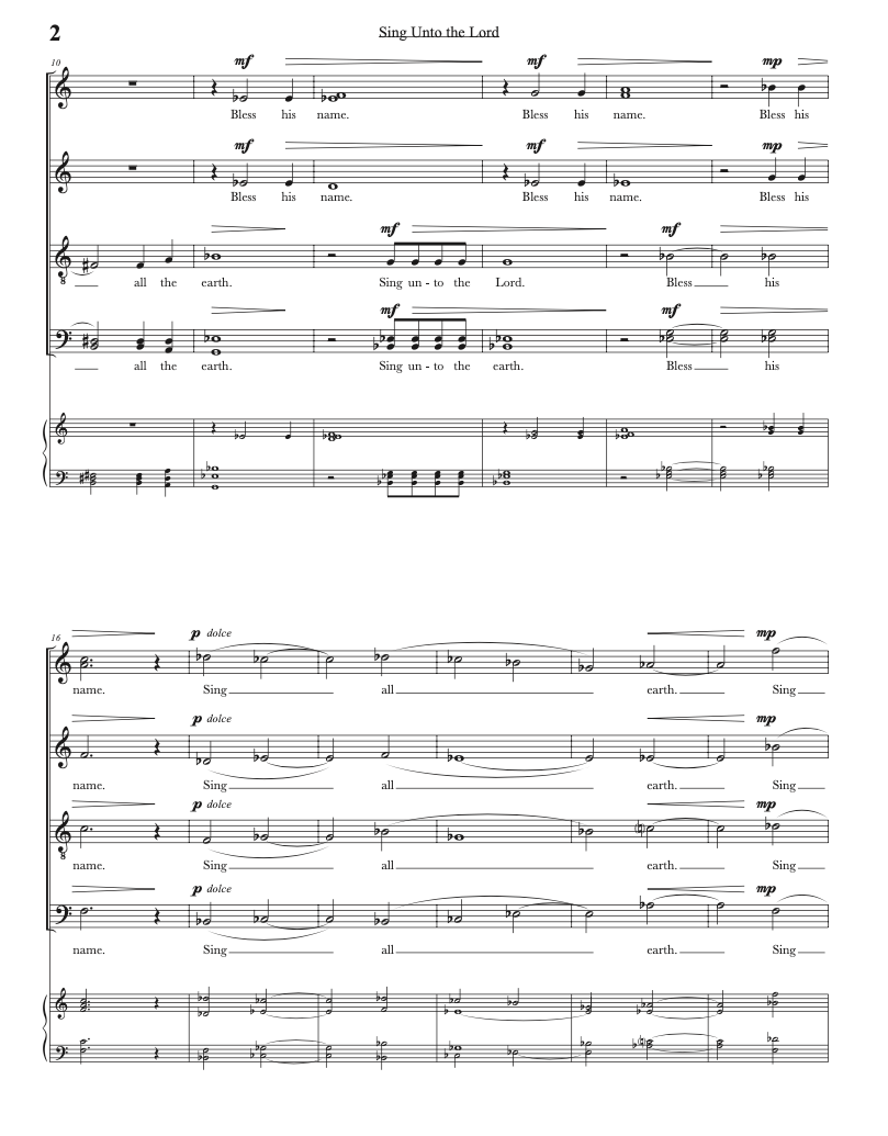 Thumbnail: Sing Unto the Lord - Merrill (Digital)