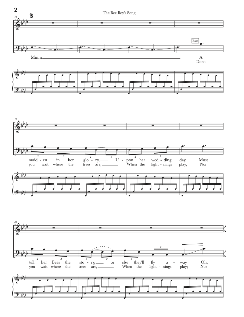 Thumbnail: The Bee Boy's Song - Wolf