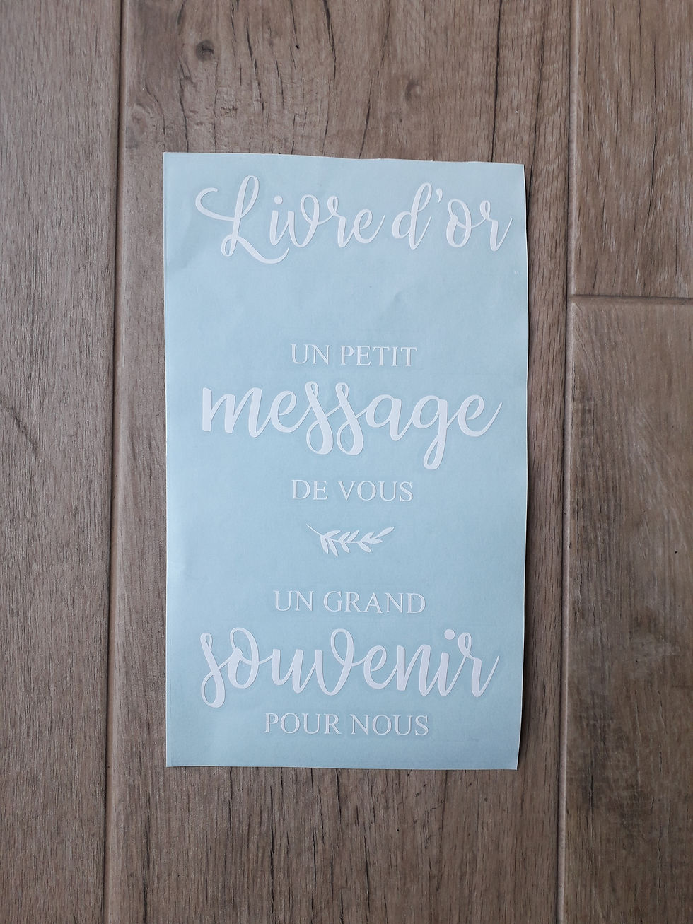 Miniature : Sticker "Livre d'or"