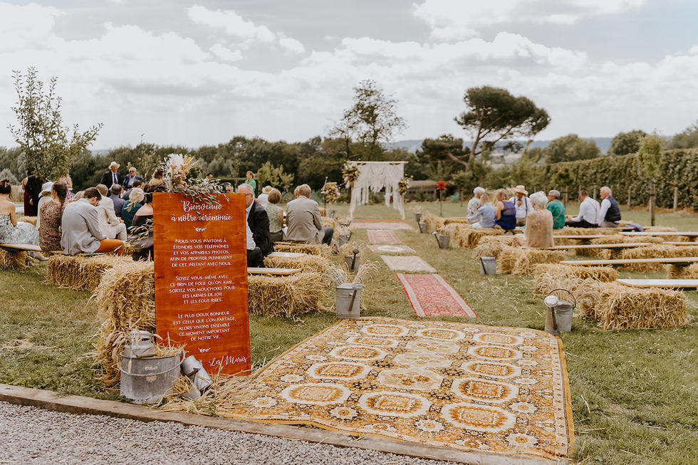 Plan de table mariage