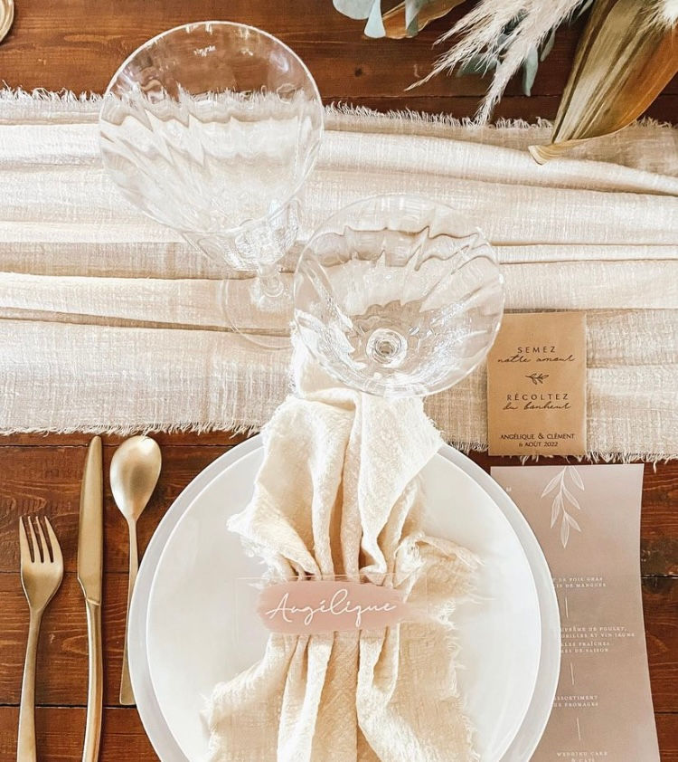 sachet de graines pour mariage