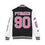 Thumbnail: Pygmie Pink Classic Letterman Jacket