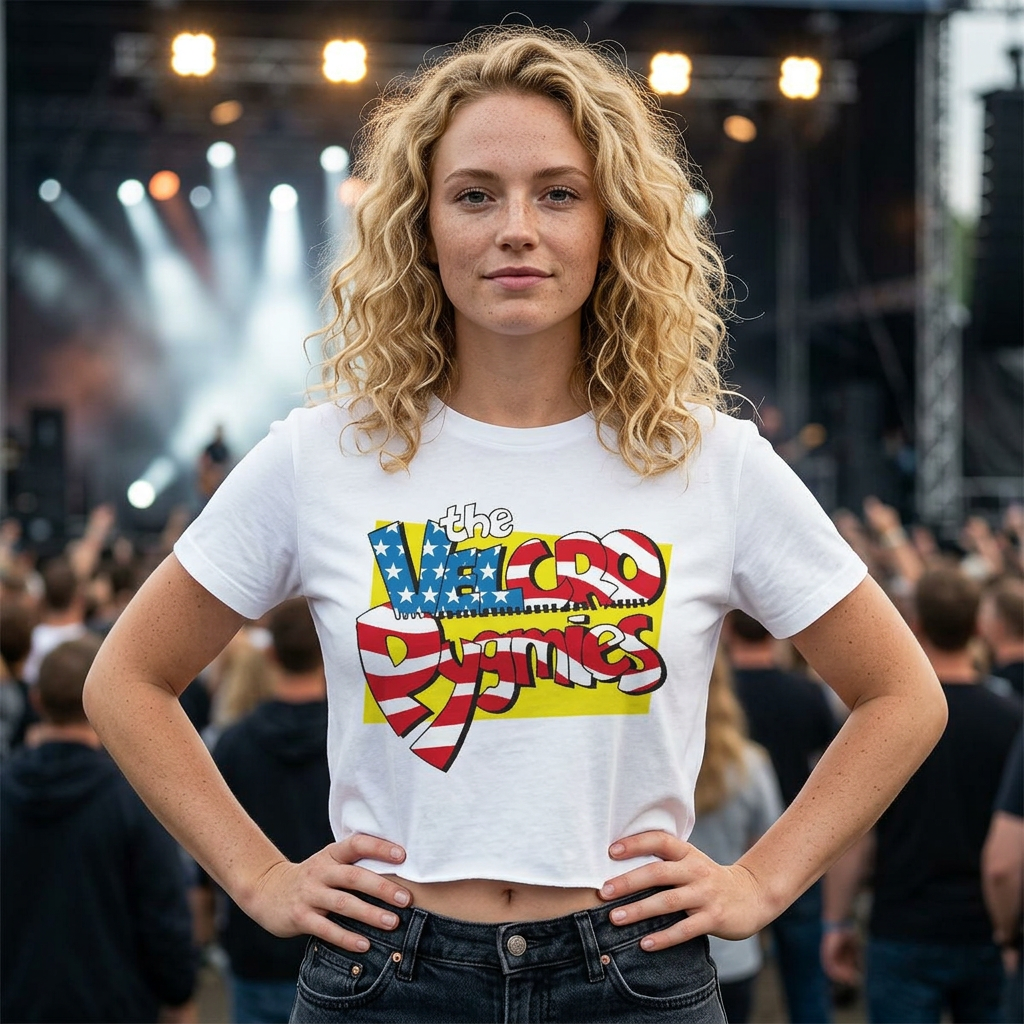 Pygmie Old School logo Baby Doll Tee