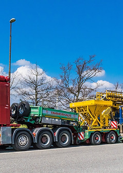 Truck With Machinery