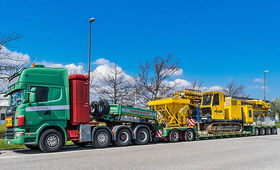 Truck With Machinery