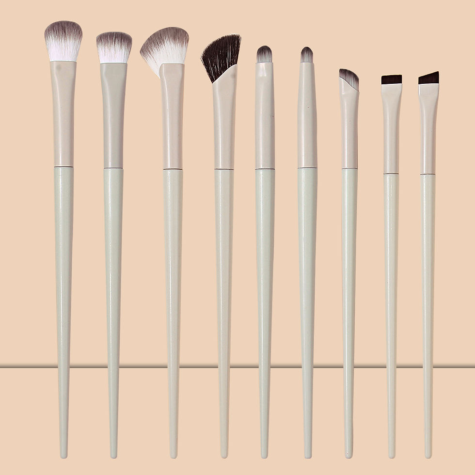 Thumbnail: 5/9/10pc Professional Eye Makeup Brush Set, Ultra-Thin Blade Eyeliner Brush, Nos