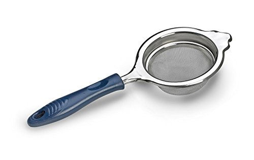 CRYSTAL BIG STAINLESS STEEL STRAINER,( MULTICOLOUR )