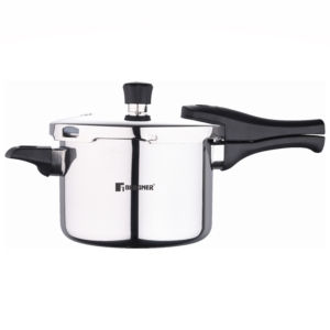 BERGNER ARGENT TRIPLY UNPRESSURE COOKER 3.5 LTR WITH TRIPLE SECURITY SYSTEM