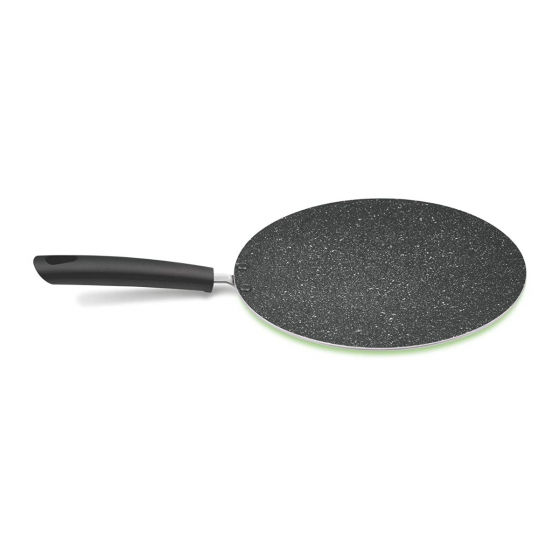 TREO BY MILTON GRANITO CONCAVE NON-STICK TAWA, 28 CM, GREEN