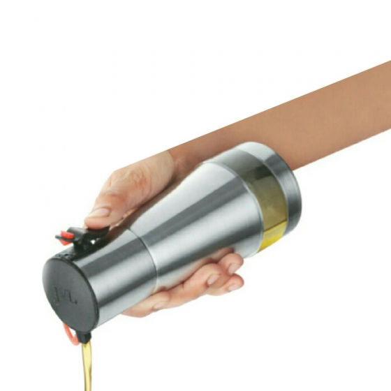 JVL OLF750 STAINLESS STEEL OIL STOPPERS POURERS DISPENSER - 750 ML