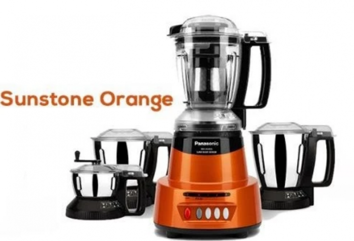 PANASONIC ELEMENTS SUPER MIXER GRINDER MX-AV425, 4-JAR, 600 WATTS - ( ORANGE )