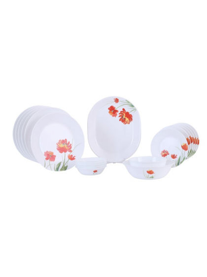 CORELLE VIVE COLLECTION KALYPSO GLASS 21 PCS, DINNER SET
