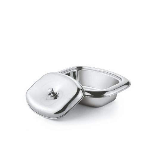 JVL 700 ML STAINLESS STEEL NEW VIKRANT DISH BOWL WITH LID