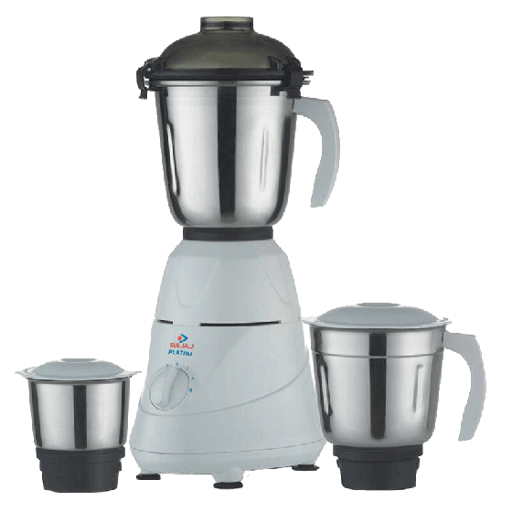 BAJAJ PLATINI PX7 500W MIXER GRINDER WITH 3 JARS