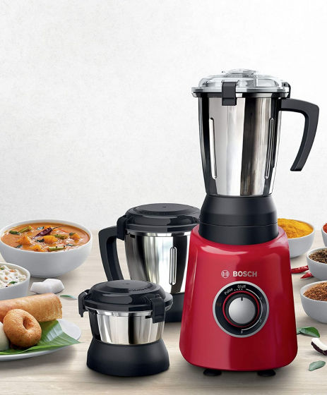 BOSCH MIXER GRINDER TRUEMIXX RADIANCE 600 WATT, 3 JARS - MGM4334RIN