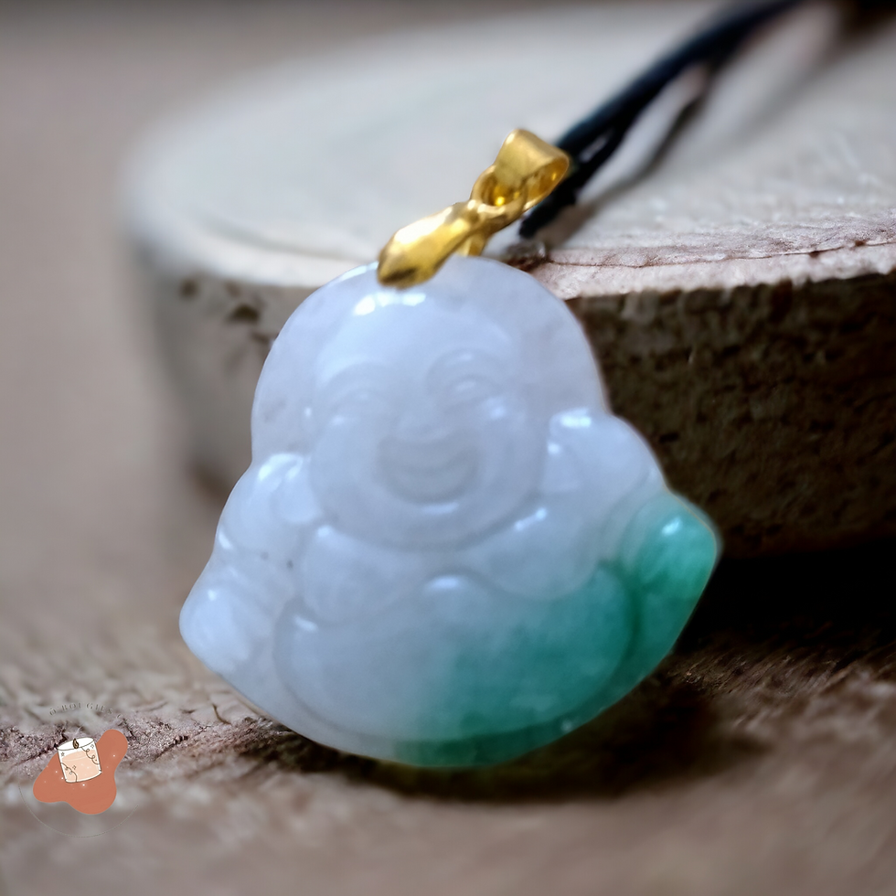Miniature : Pendentif Bouddha rieur
