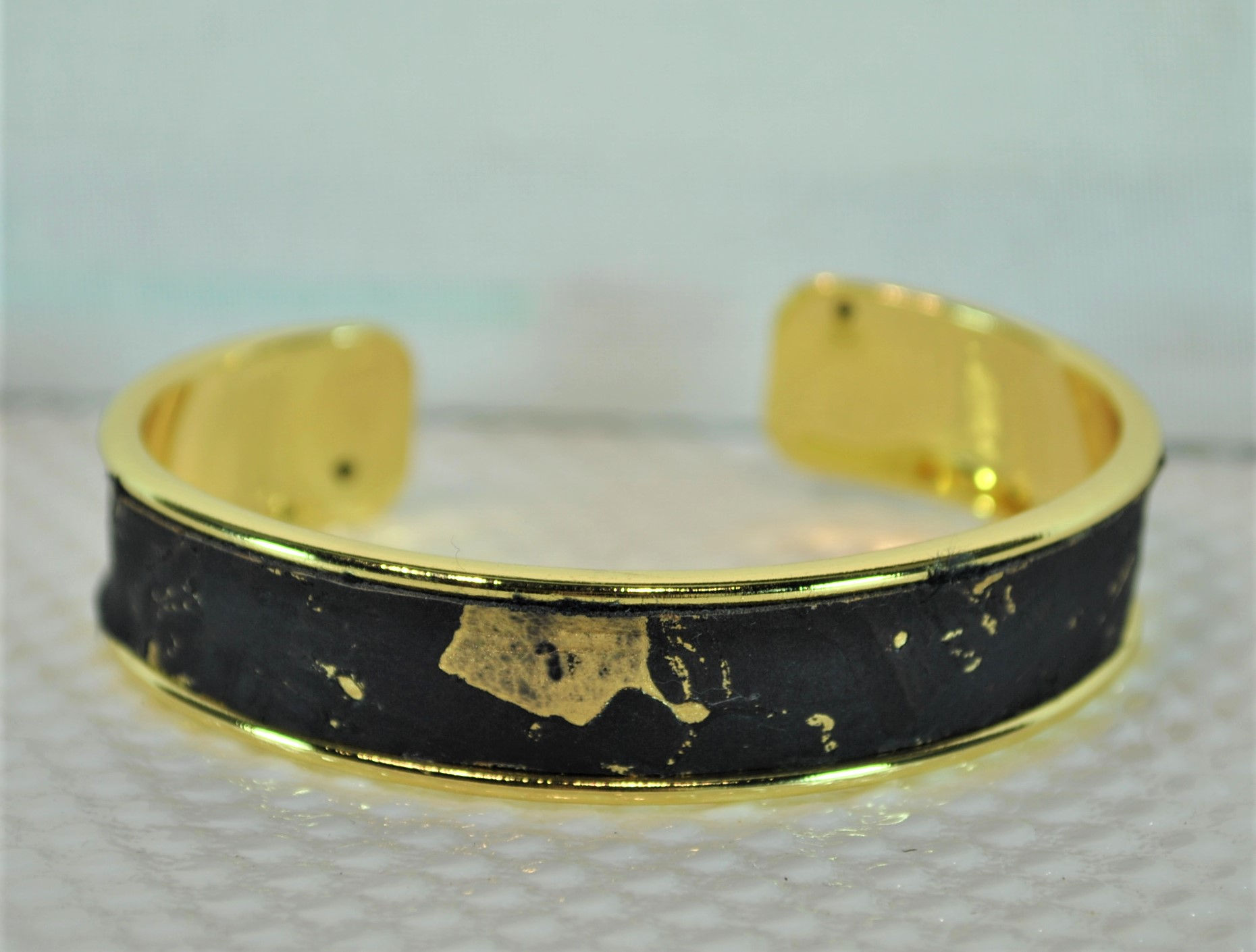 Armband met kurkinleg
