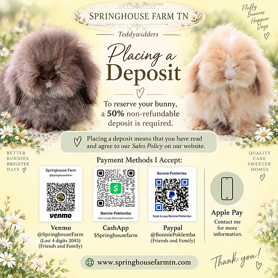 Deposit Information