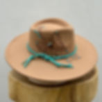 Thumbnail: P&R Kids Wide Brim Hat - Brown - Vegan Felt